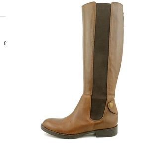 Franco Sarto Leather Boots. Brown size 8.5